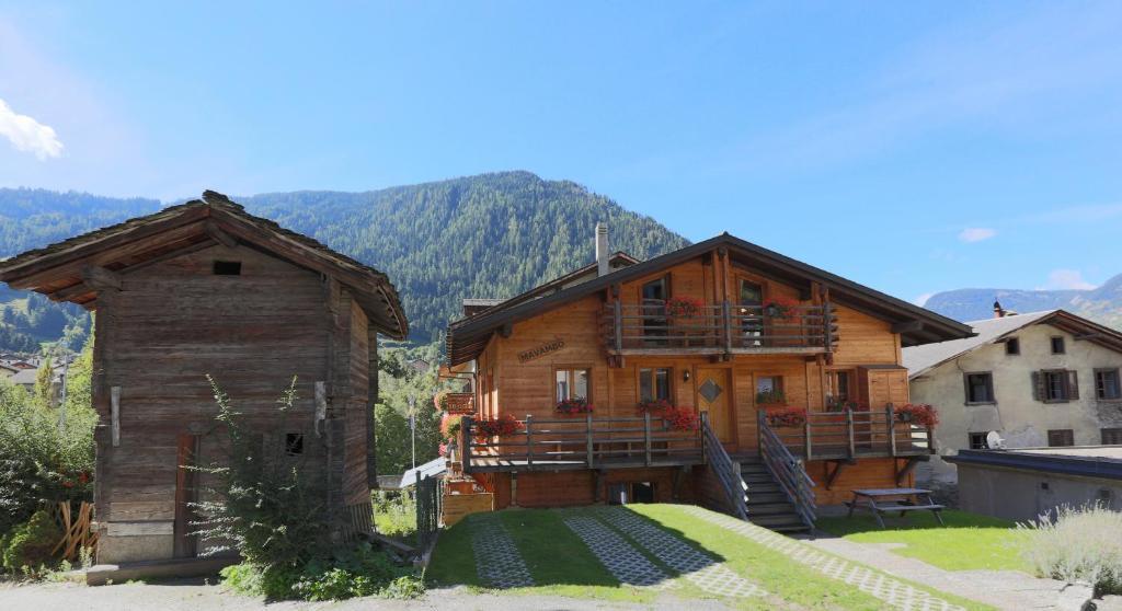 Chalet Mavambo Le Châble Dış mekan fotoğraf