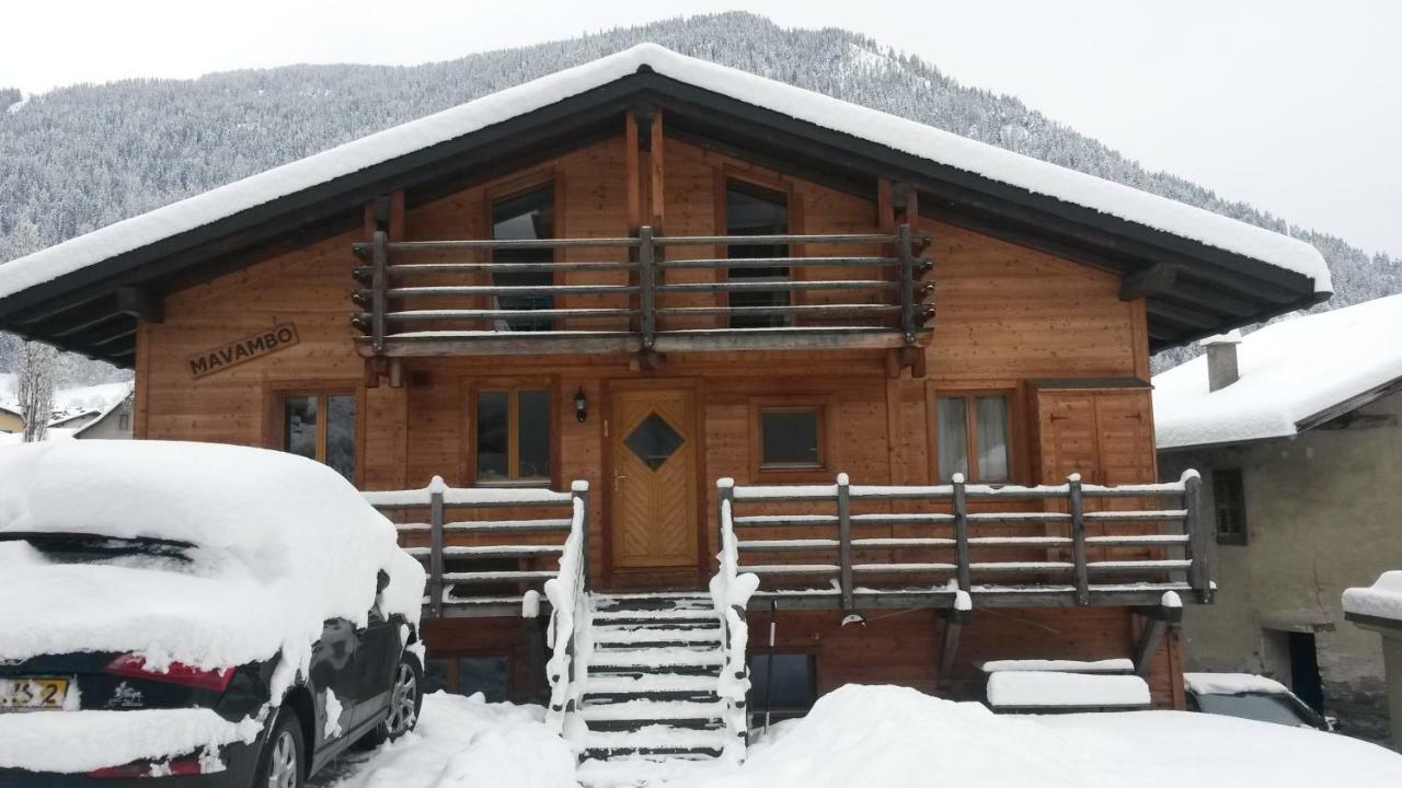 Chalet Mavambo Villa Le Châble Dış mekan fotoğraf